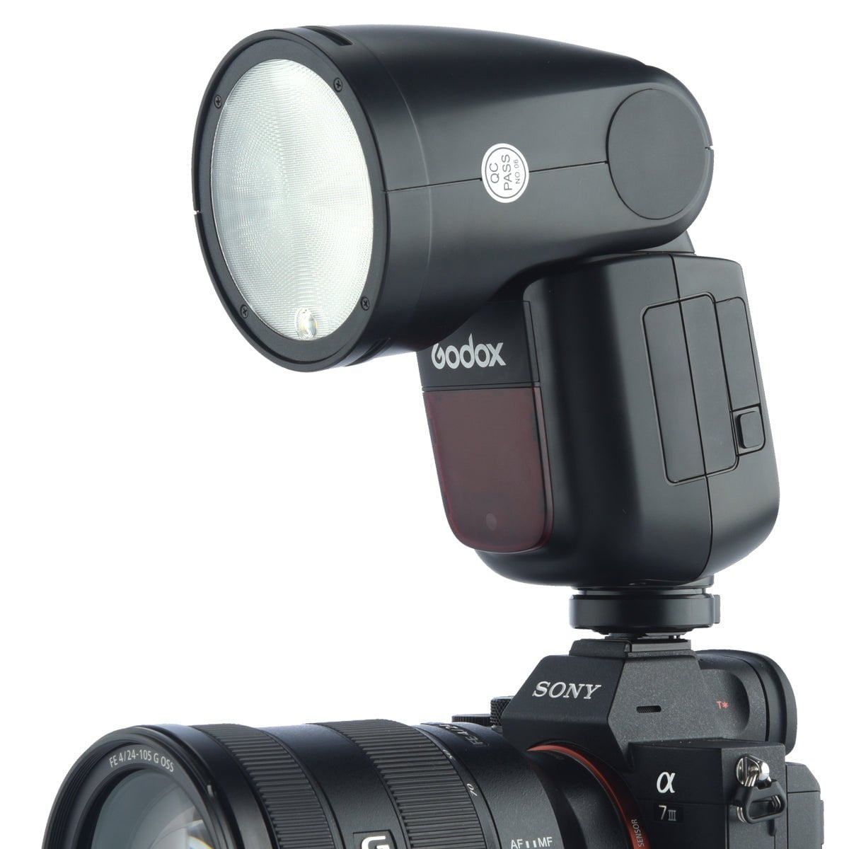 Godox V1S TTL Round Head Lithium Battery Speedlite for Sony