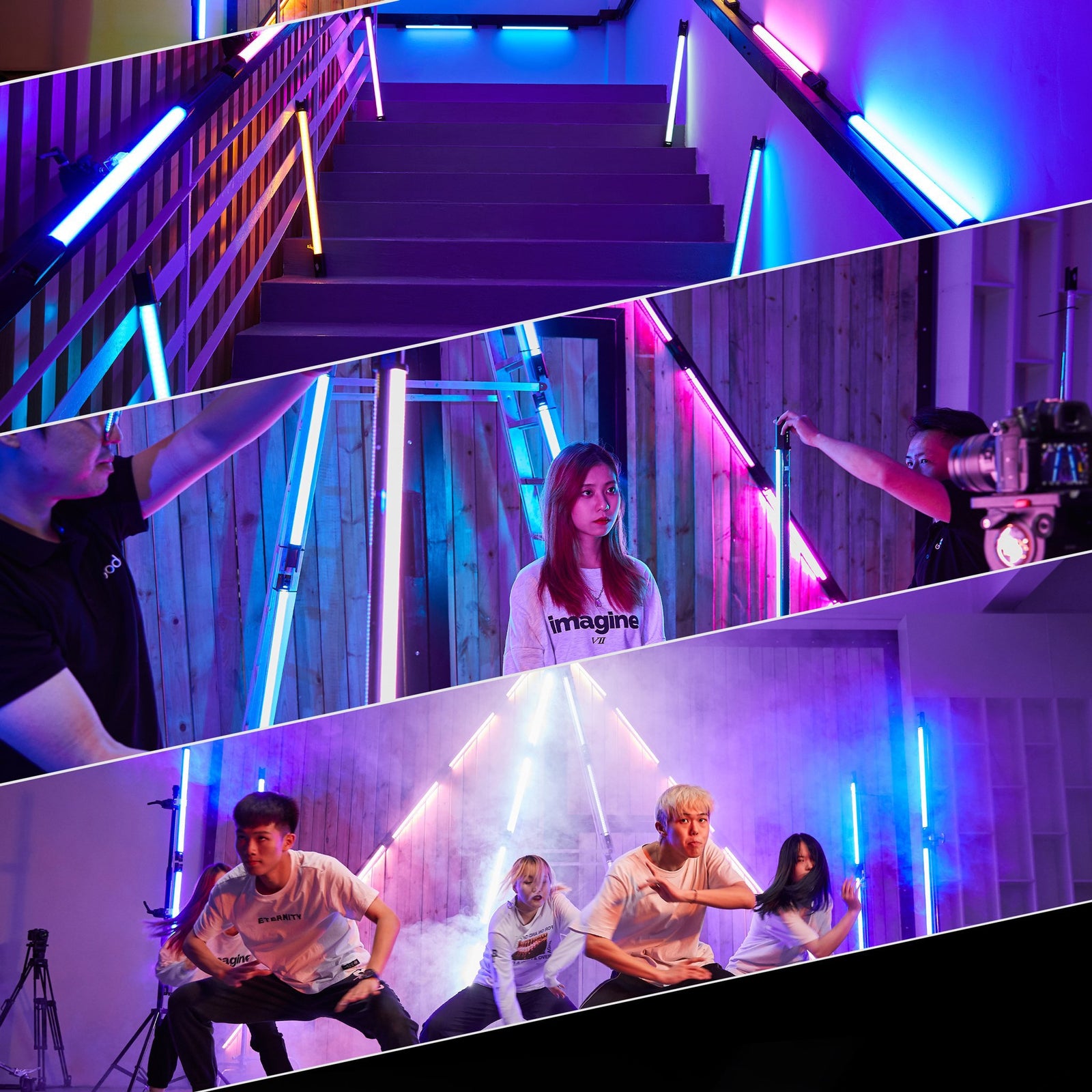 Godox TL60 RGB LED Tube Light Kit Strobepro