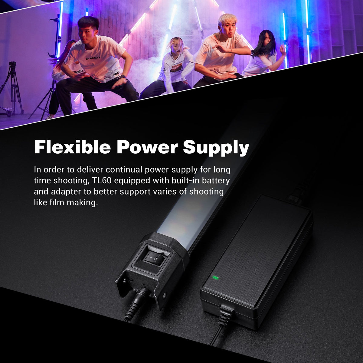 Godox TL60 RGB LED Tube Light Kit Strobepro