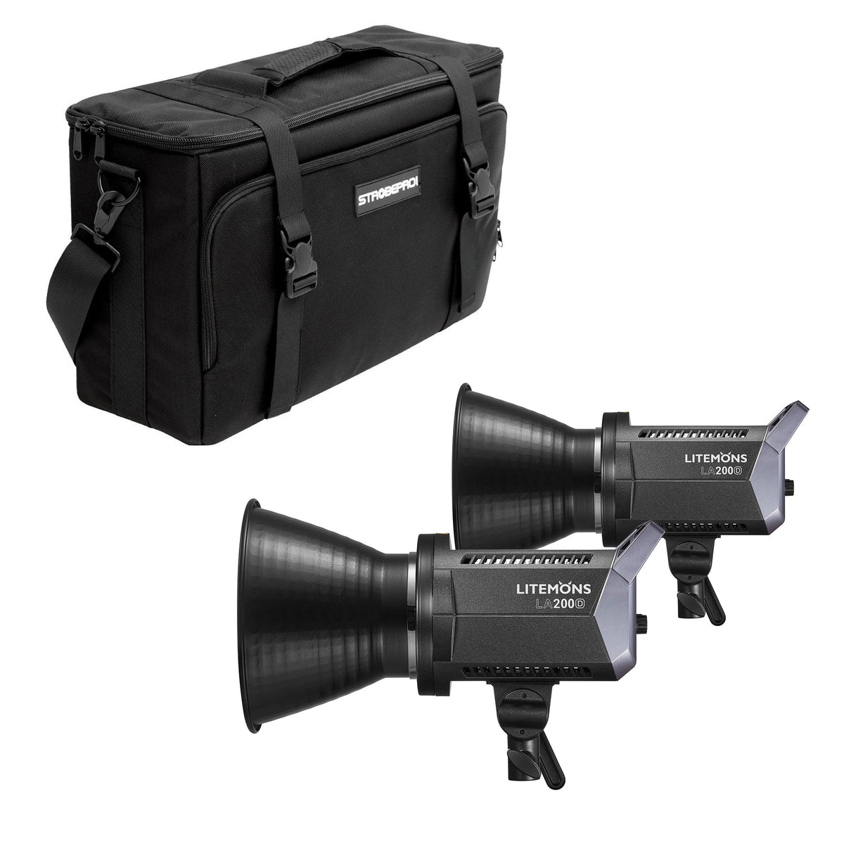 Black Friday Bundle: Godox Litemons LA200 Duo with Traveller Bag