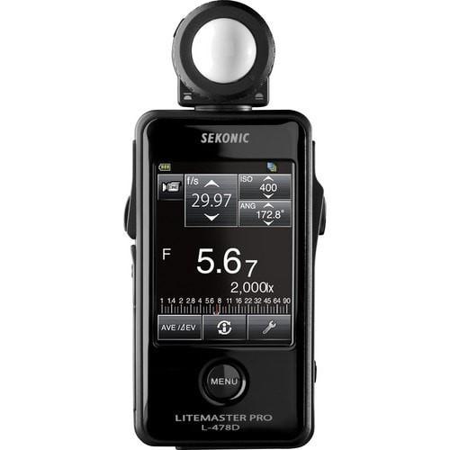 Sekonic L-478D LiteMaster Pro Light Meter - Strobepro Studio Lighting