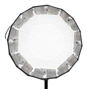Strobepro 25" Rapid Pro Deep Beauty Dish Kit - Silver - Strobepro Studio Lighting