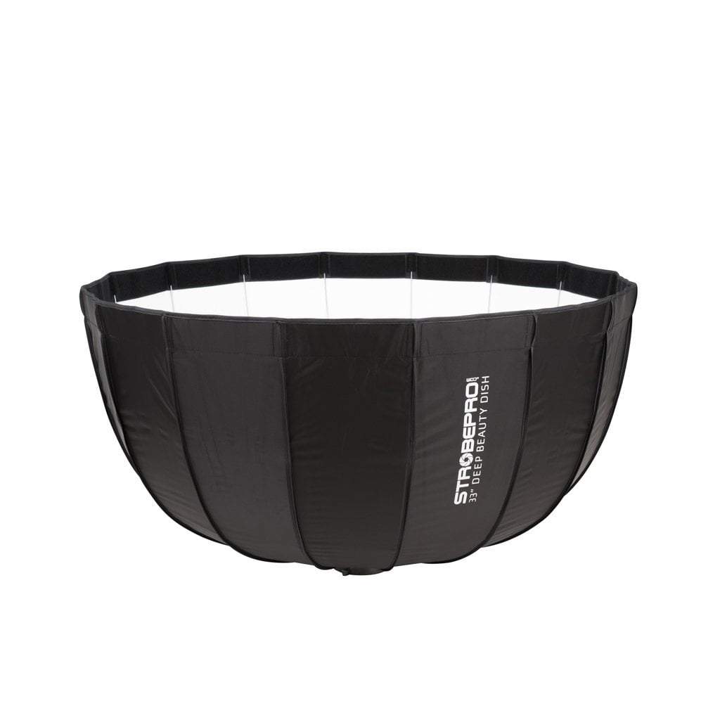 33 Inch Rapid Pro Deep Beauty Dish Kit - White - Strobepro Studio Lighting