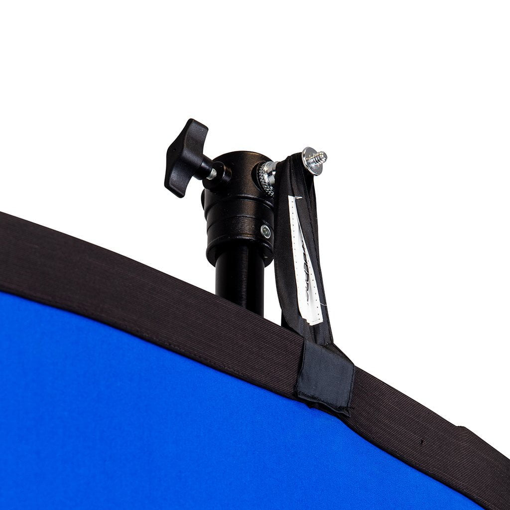 Strobepro 5x7 Double Sided Flexout Backdrop - Chromakey Green / Blue