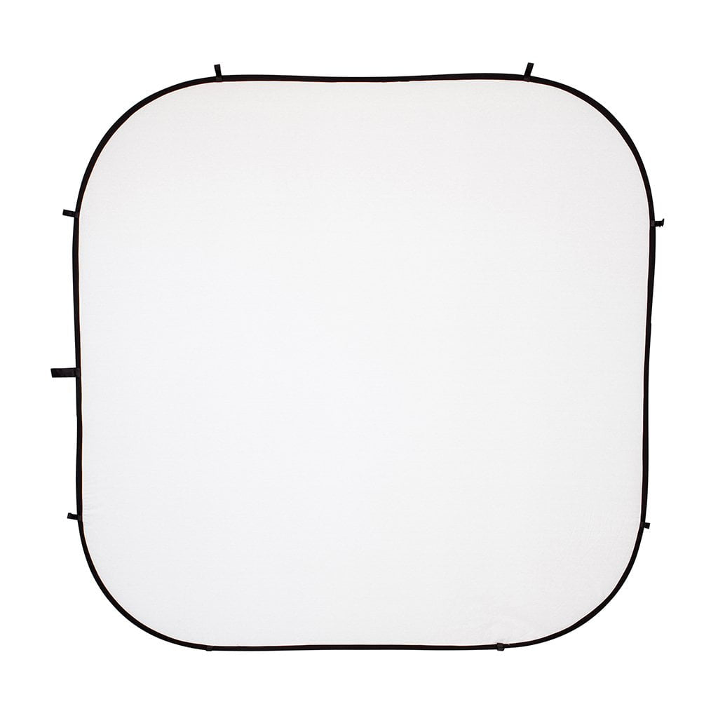 8x8 Strobepro Folding Backdrop- White-Black