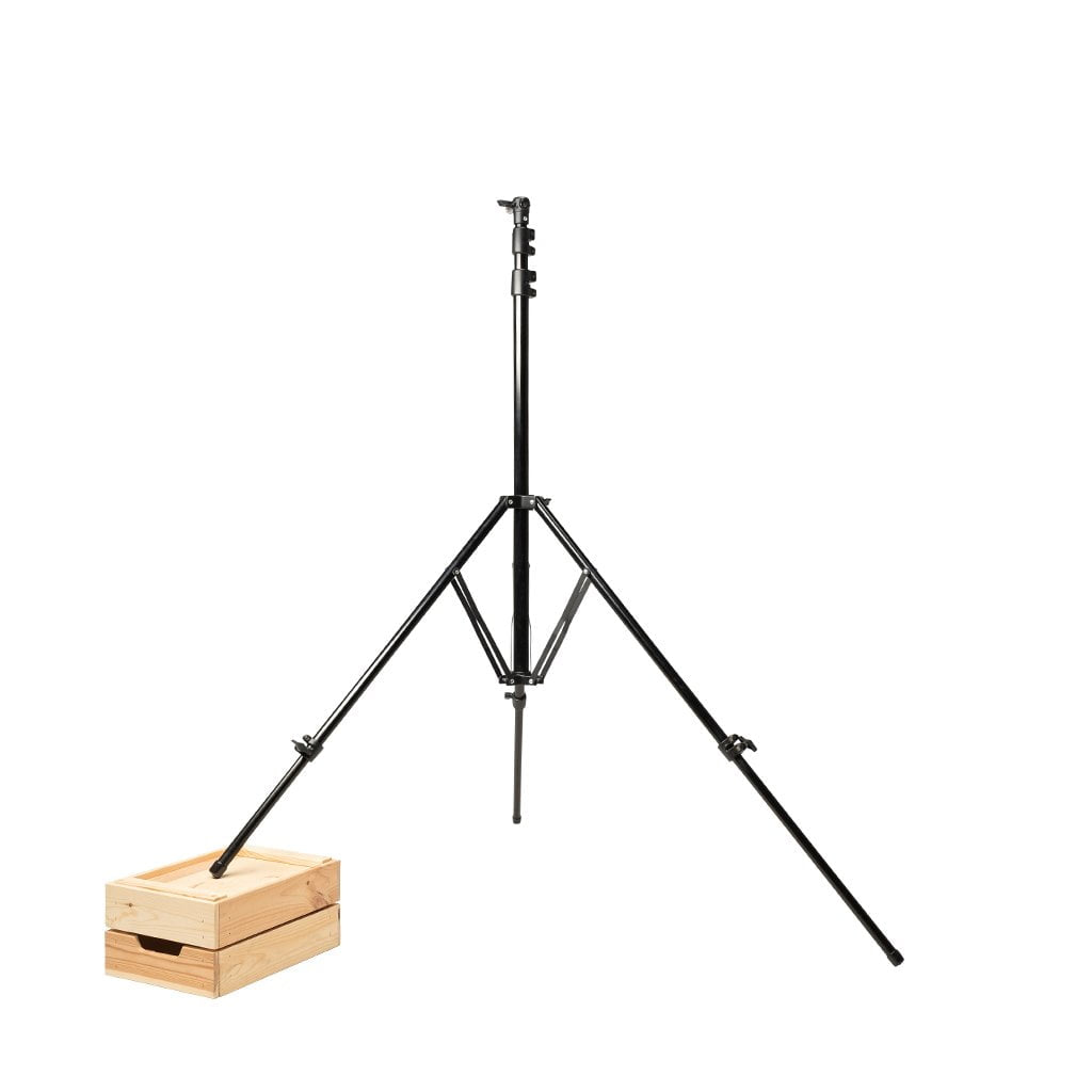 Soporte de iluminación con amortiguación de aire ajustable de 9 pies 