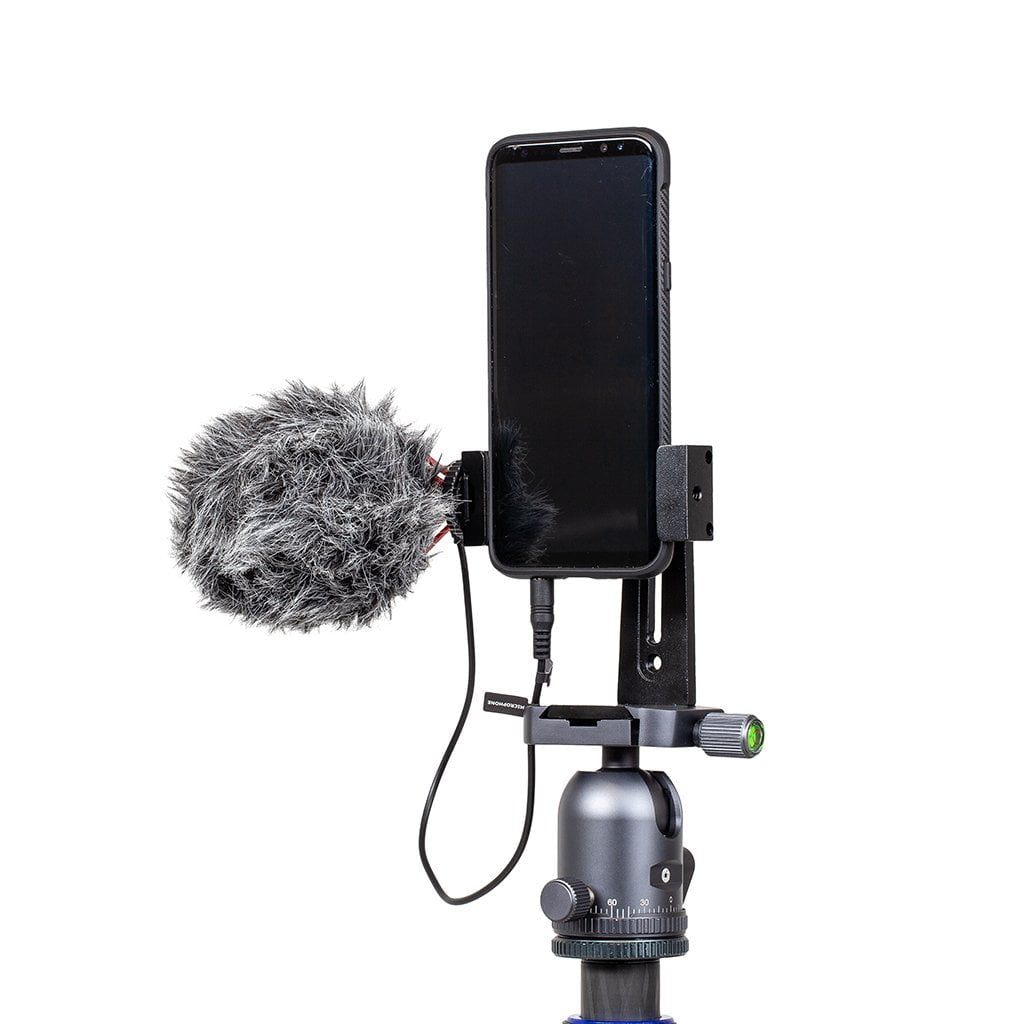 Strobepro L-Bracket Ball Head Adjustable Metal Smartphone Holder