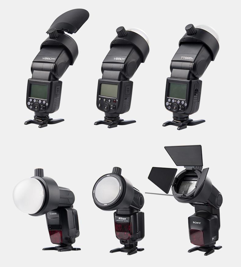 Strobepro Speedlite (GODOX S-R1) Round Head Accessory Adapter - Strobepro Studio Lighting