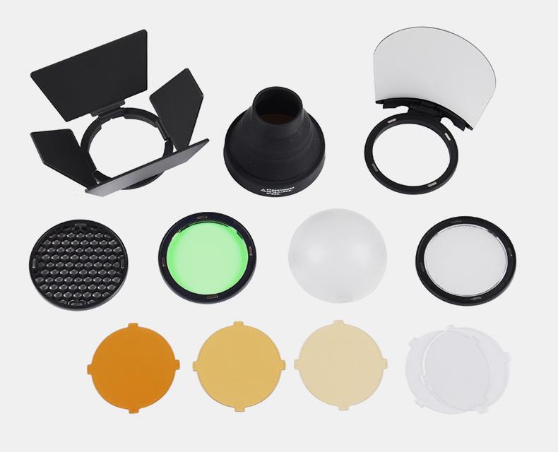 Strobepro Speedlite (GODOX S-R1) Round Head Accessory Adapter - Strobepro Studio Lighting