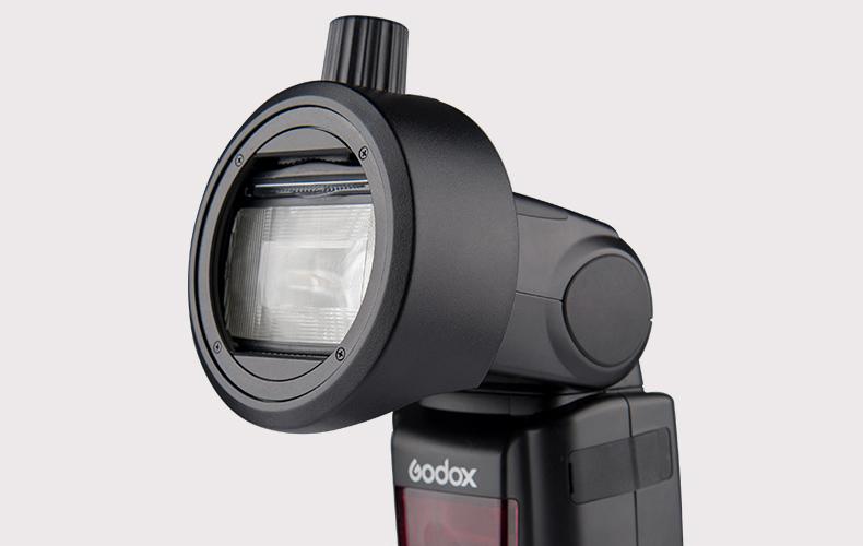 Strobepro Speedlite (GODOX S-R1) Round Head Accessory Adapter - Strobepro Studio Lighting