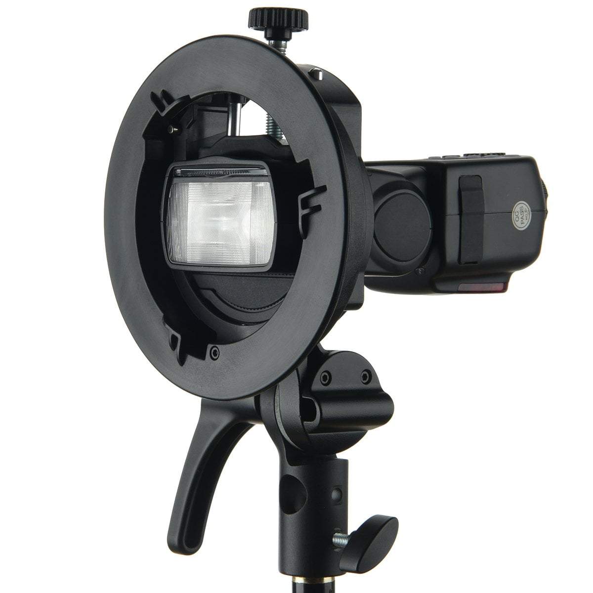 Godox S2 Speedlite Flash Bracket for Bowens Modifiers