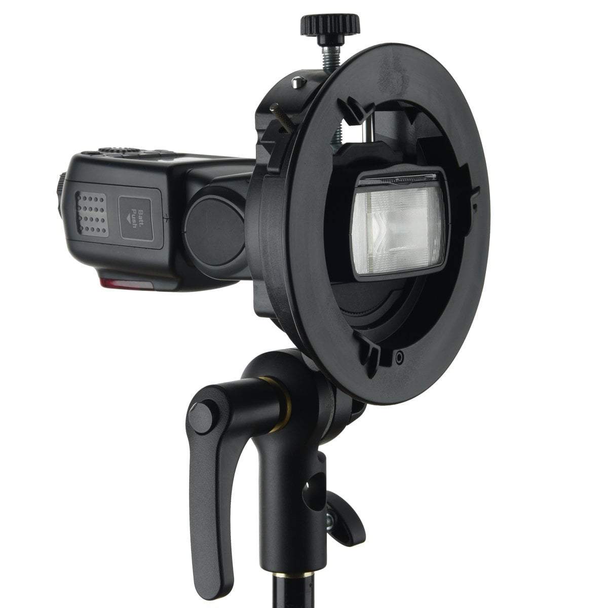 Godox S2 Speedlite Flash Bracket for Bowens Modifiers