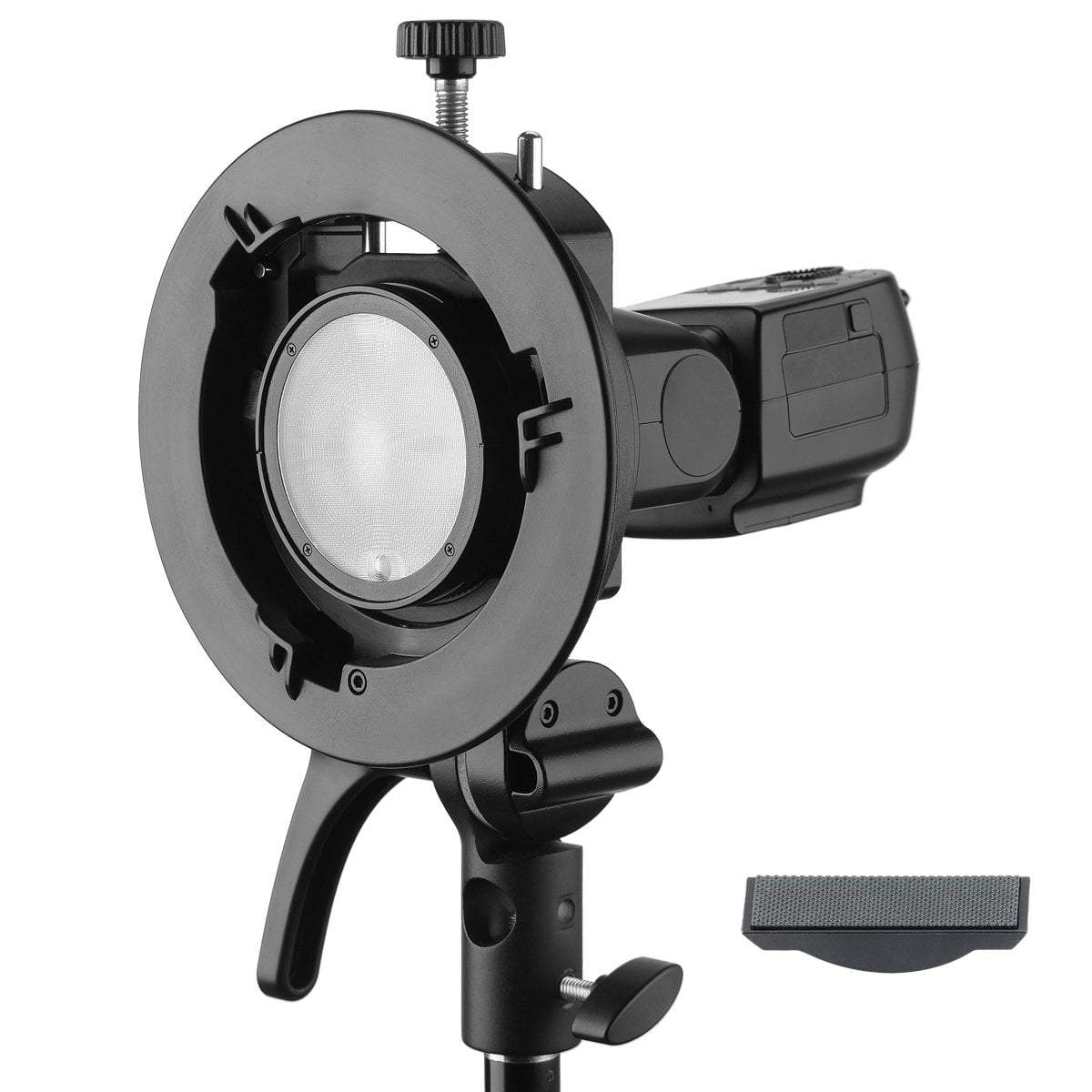 Godox S2 Speedlite Flash Bracket for Bowens Modifiers