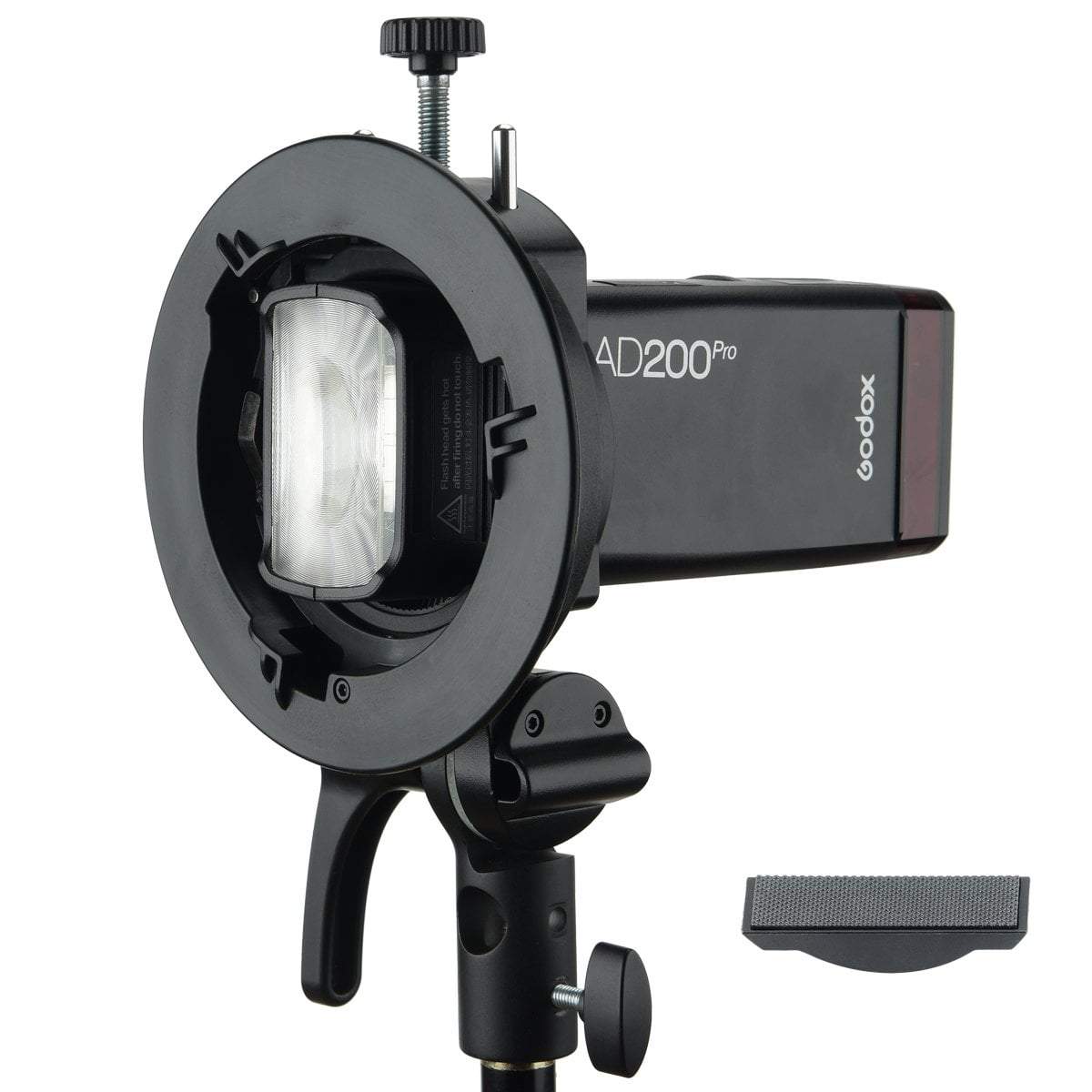Godox S2 Speedlite Flash Bracket for Bowens Modifiers