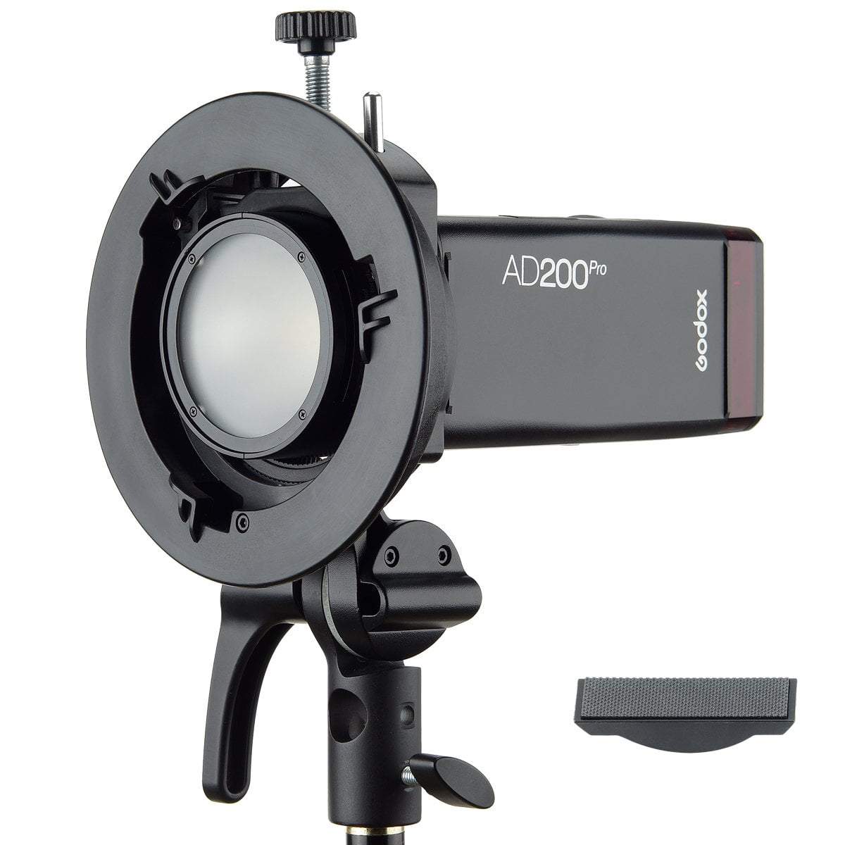 Godox S2 Speedlite Flash Bracket for Bowens Modifiers