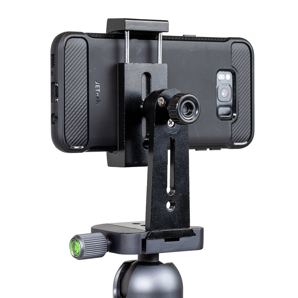 Strobepro L-Bracket Ball Head Adjustable Metal Smartphone Holder