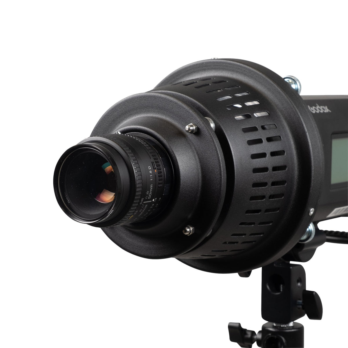 Nikon F-mount Lens Adapter for Strobepro Optical Snoot II