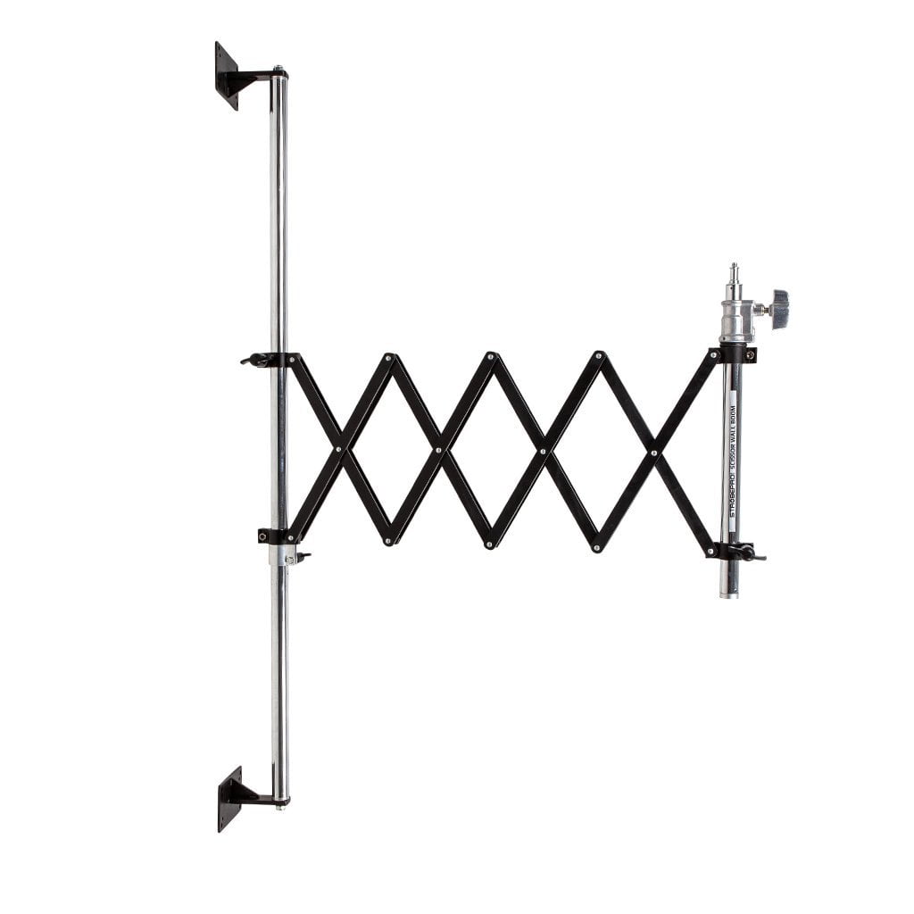 Strobepro Scissor Wall Stand - Strobepro Studio Lighting