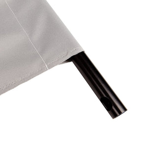 10'x13' Solidpro Muslin Backdrop- Grey