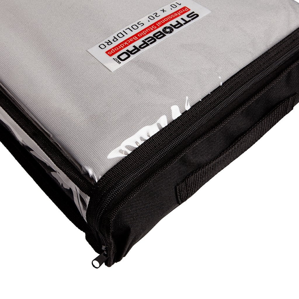 10'x20' Solidpro Muslin Backdrop- Grey