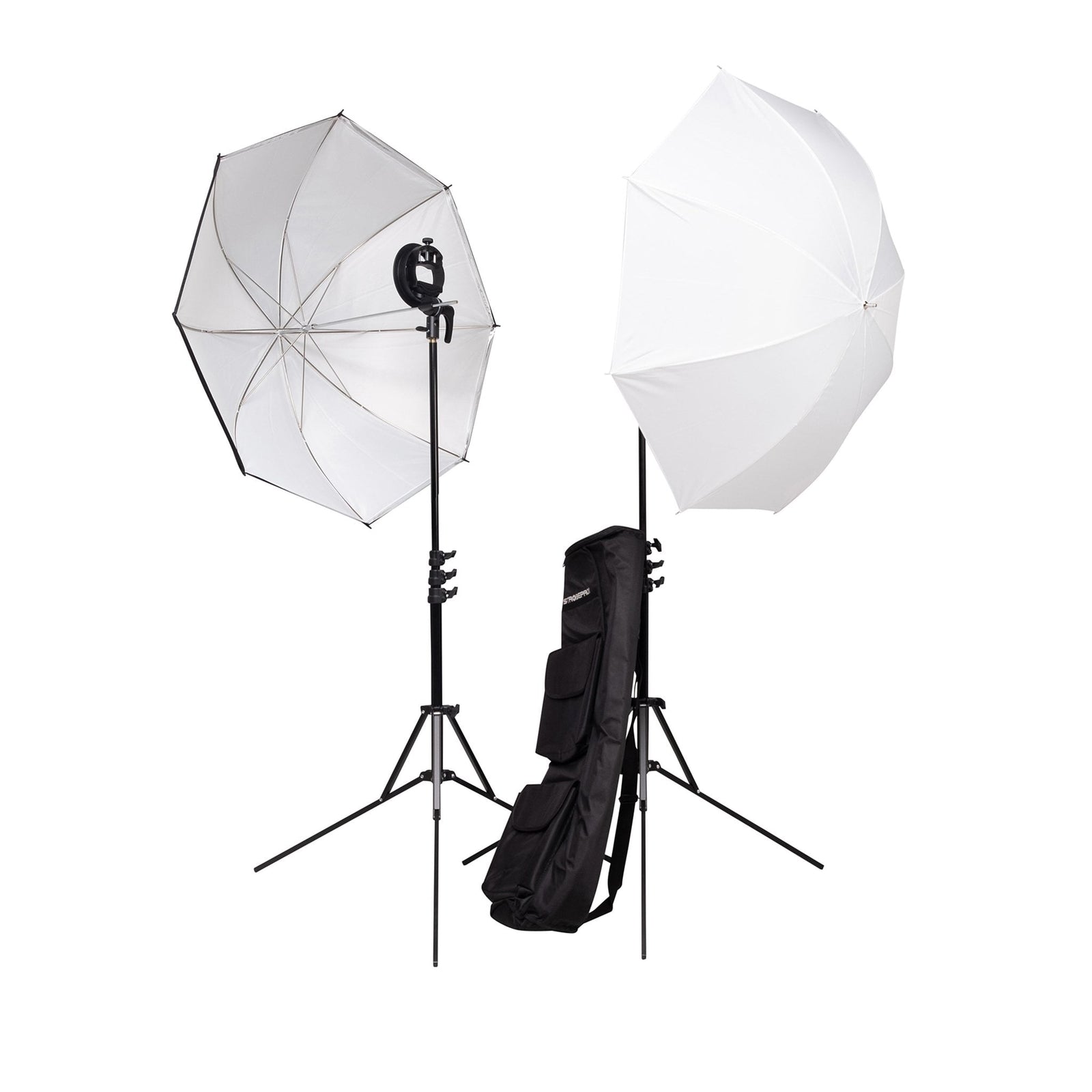 Strobepro Speedlite Flash Umbrella Kit Double Strobepro Studio Lighting