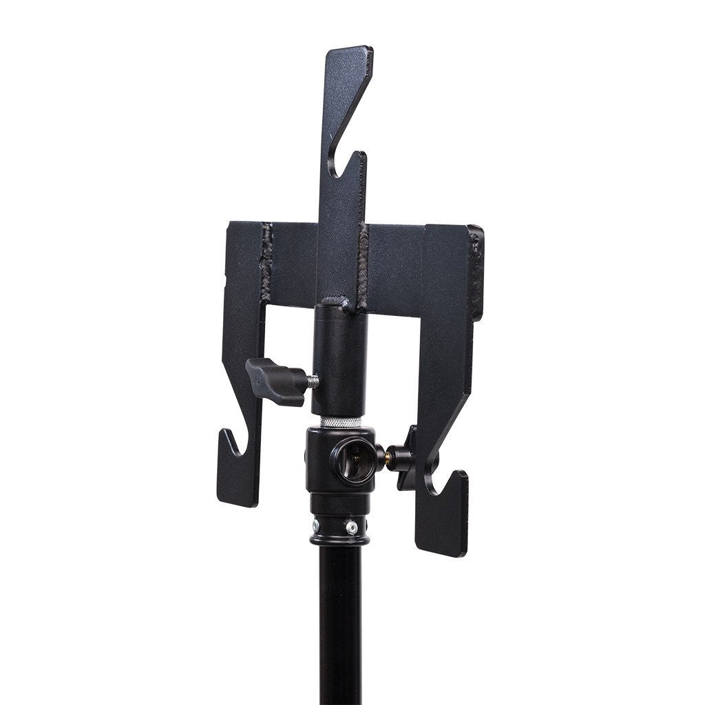 Triple Background Brackets - Stand Mount - For Lifting Shaft - Strobepro Studio Lighting