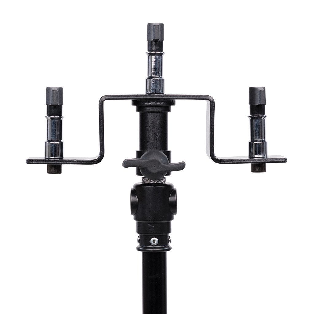 Triple Background Brackets - Stand Mount - For Crossbar - Strobepro Studio Lighting