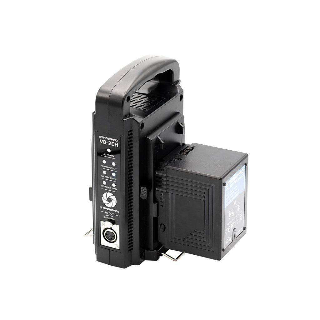 Strobepro VB190 190Wh 14.8V Li-on V-Mount Battery - Strobepro Studio Lighting