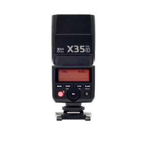 Strobepro X35C (Godox TT350C) TTL Mini Wireless Speedlite Flash - Canon - Strobepro Studio Lighting