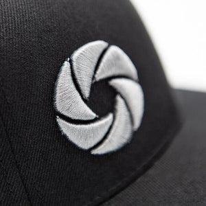 Strobepro Mid Profile Snapback Hat - BLACK