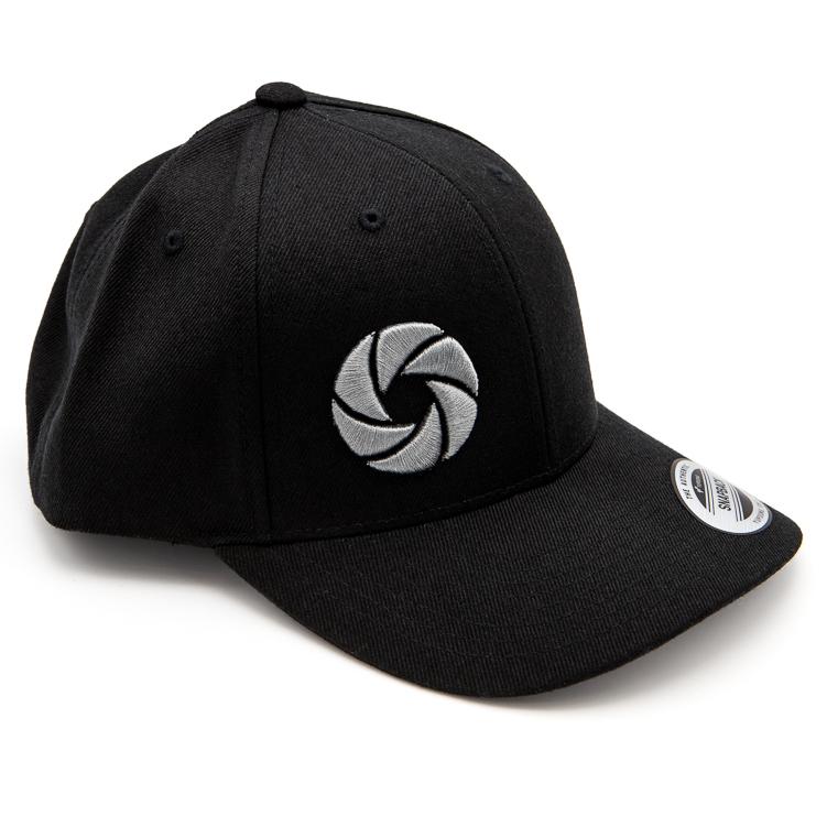Strobepro Mid Profile Snapback Hat - BLACK