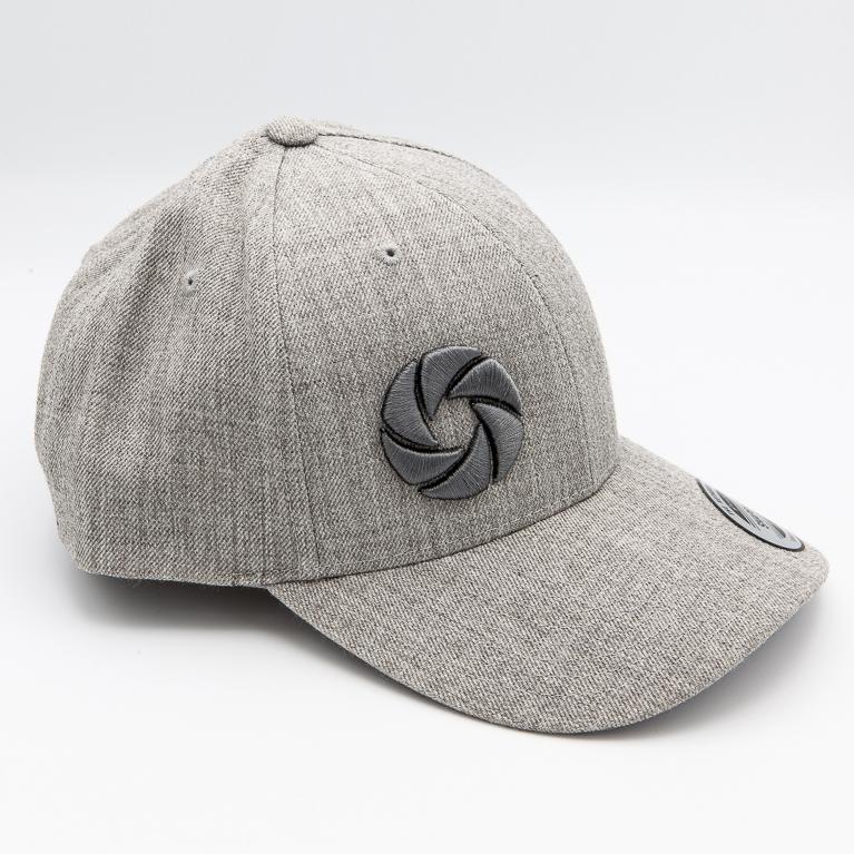 Strobepro Mid Profile Snapback Hat-HEATHER GREY