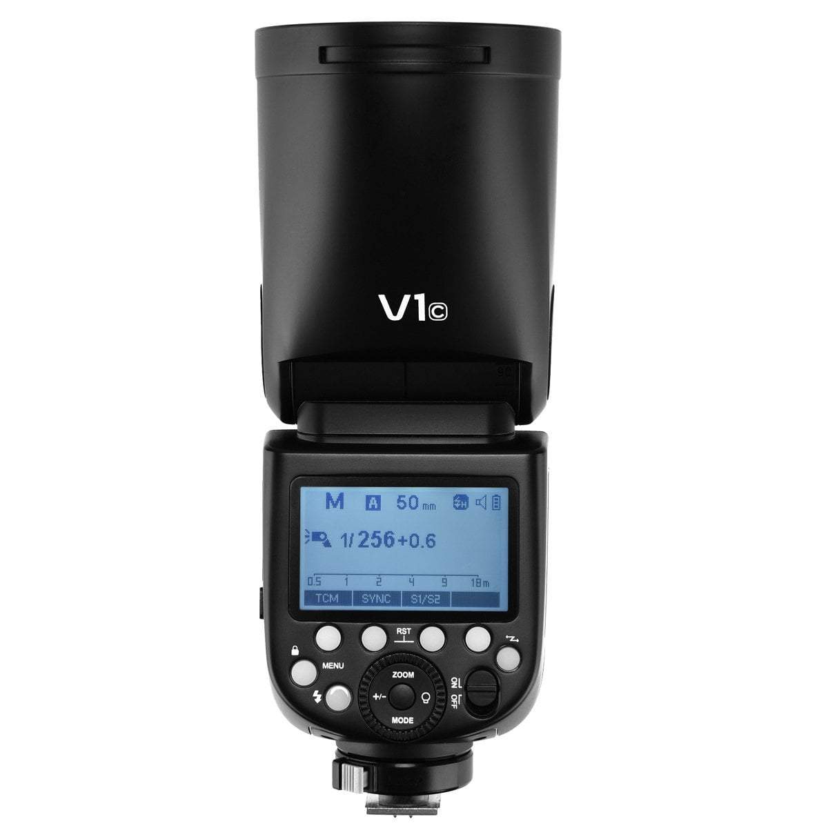 Godox V1C TTL Round Head Lithium Battery Speedlite for Canon - Strobepro Studio Lighting