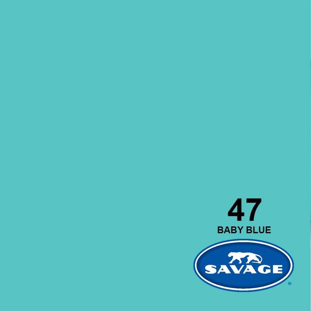Papier sans couture Savage 4,5' - Bleu bébé #47 