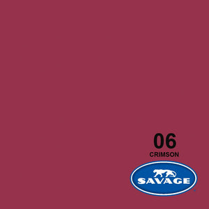 Savage Seamless Paper 4.5'- Crimson #06