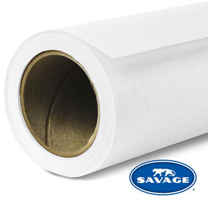 Savage Seamless Paper 9'- Super White #01