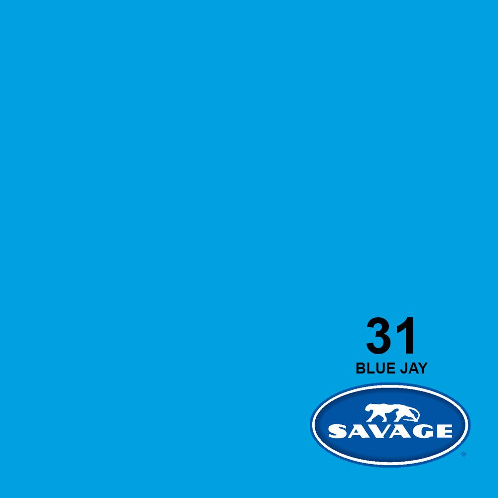Savage Seamless Paper 7'- Blue Jay #31