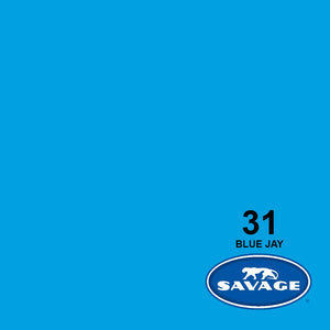 Savage Seamless Paper 7'- Blue Jay #31