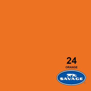 Savage Seamless Paper 4.5'- Orange #24