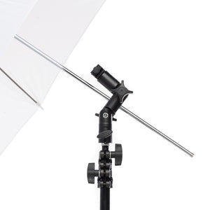 Single Mount Metal Speedlite Umbrella Adapter - Strobepro Studio Lighting