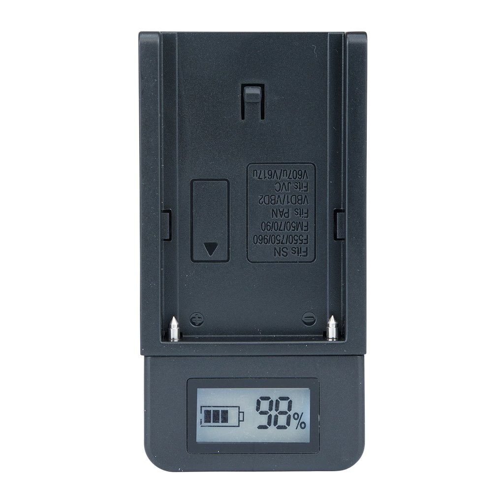Strobepro Battery Charger - Sony NP-F750 NP-F570 NP-F970 Compatible - Strobepro Studio Lighting