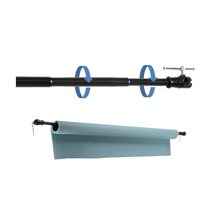 Telescoping Background Stand Crossbar Pole - Strobepro Studio Lighting