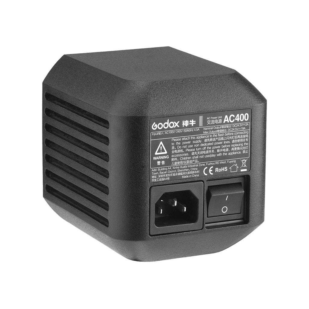 Godox AC400 AC Adapter for Godox AD400 Pro/Strobepro X400 Pro
